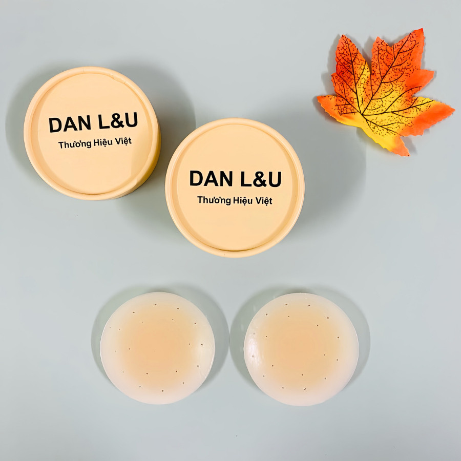 Miếng Dán Ngực Silicon Cao Cấp Chống Đọng Mồ Hôi Lỗ Thoáng Khí Tái Sử Dụng Nhiều Lần DORIS D200