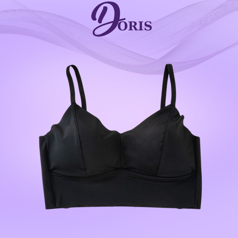 Áo Bra Chất Vải Co Giãn Mềm Mại Không Gọng Phong Cách Hàn Quốc Chống Chảy Xệ DORIS 6807