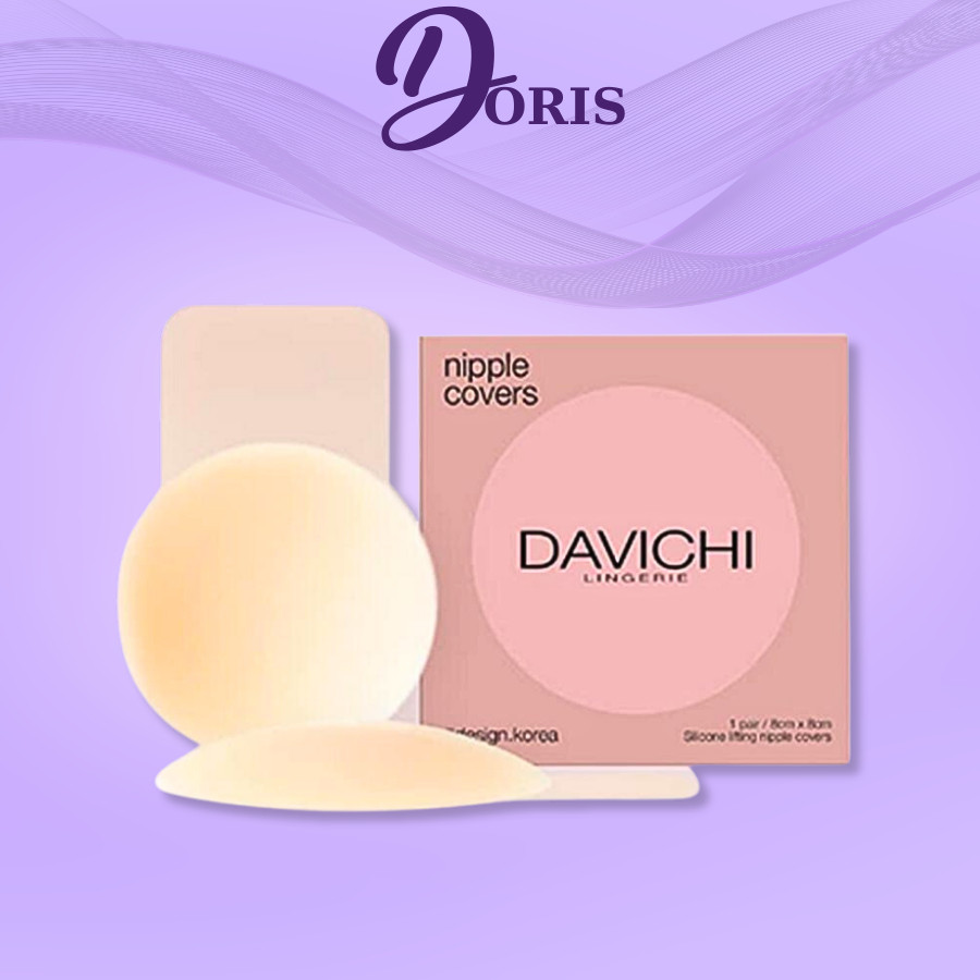 Miếng Dán Ngực Silicon DAVICHI Nâng Ngực Siêu Mỏng Tái Sử Dụng Nhiều Lần DORIS 2004