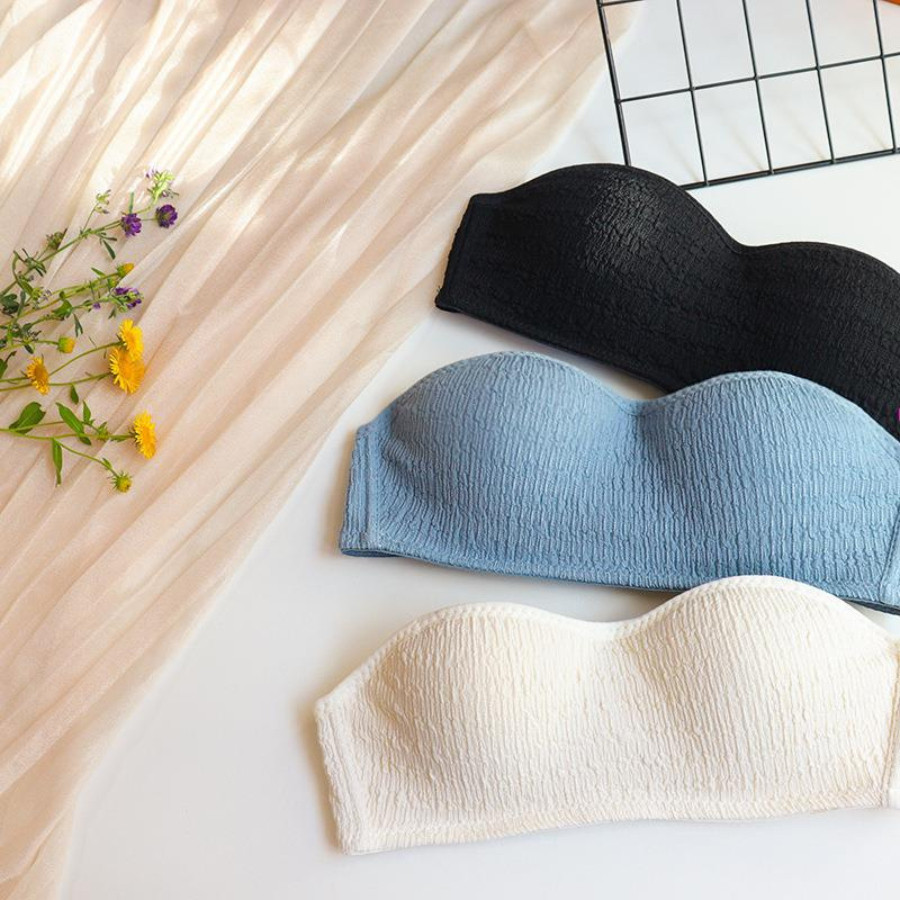 Áo Ngực Không Dây Đệm Mỏng Chống Tuột Mặc 2 Kiểu Tặng Kèm Dây Áo Êm Ái DORIS B07