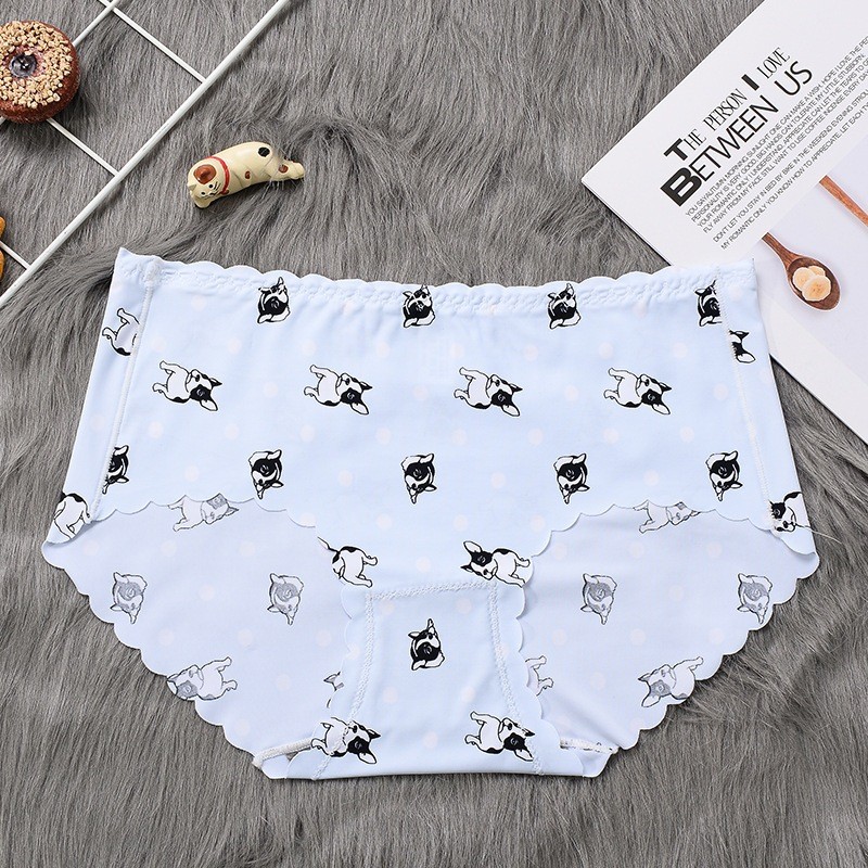 Quần lót cotton co dãn thoáng mát họa tiết siêu dễ thương DORIS - 012