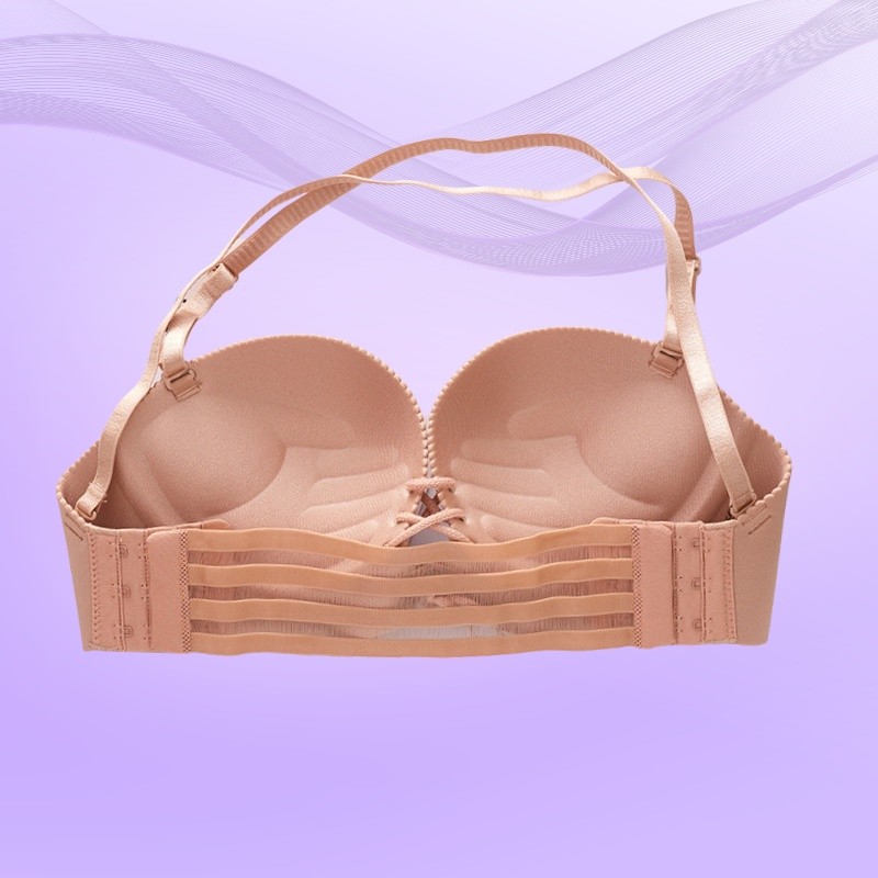 Áo Ngực Đúc Su Áo Ngực Su Nâng Ngực Dây Rút Tạo Khe Siêu Quyến Rũ Doris - 368