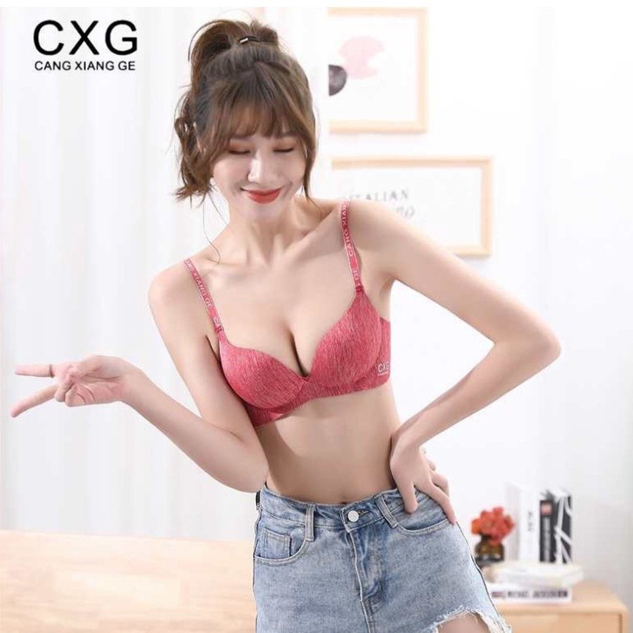 Áo ngực su đúc không gọng đệm dày nâng ngực tạo khe siêu quyến rũ DORIS - A05