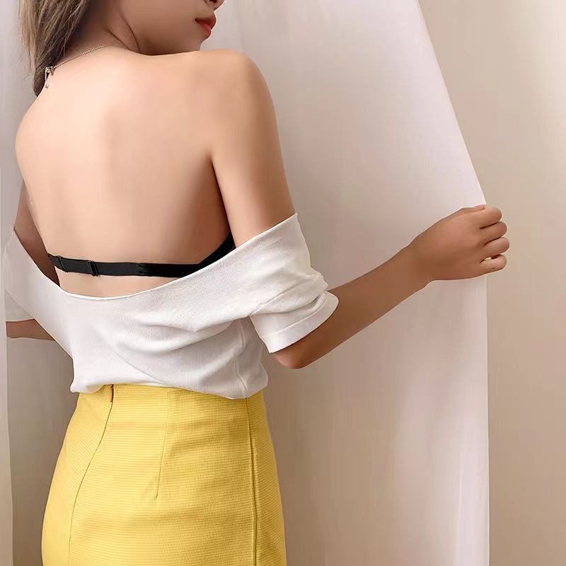 Áo Ngực Không Dây Nâng Ngực, Áo Ngực Cúp Ngang Tạo Khe Siêu Quyến Rũ DORIS - 750