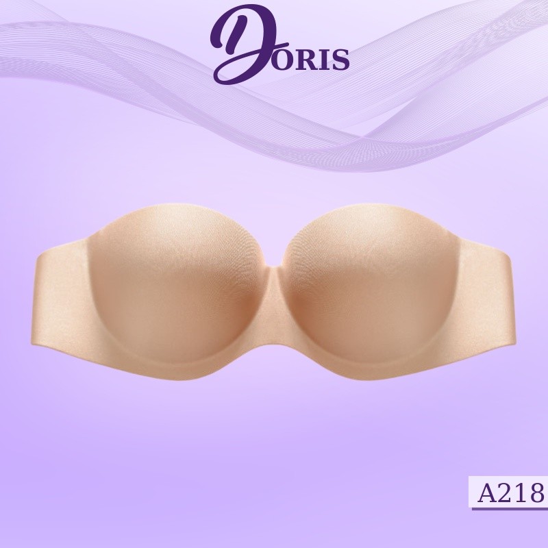 Áo Ngực Không Dây Có Gọng Nâng Ngực Chống Tuột Không Dây Cài Sau Quyến Rũ Doris - A218