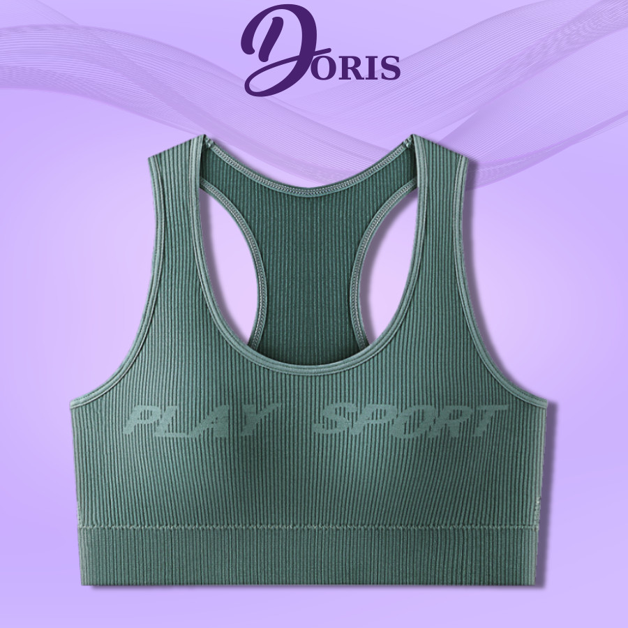 Áo Bra Thể Thao Nâng Ngực Tôn Dáng Thấm Hút Mồ Hôi DORIS 6933