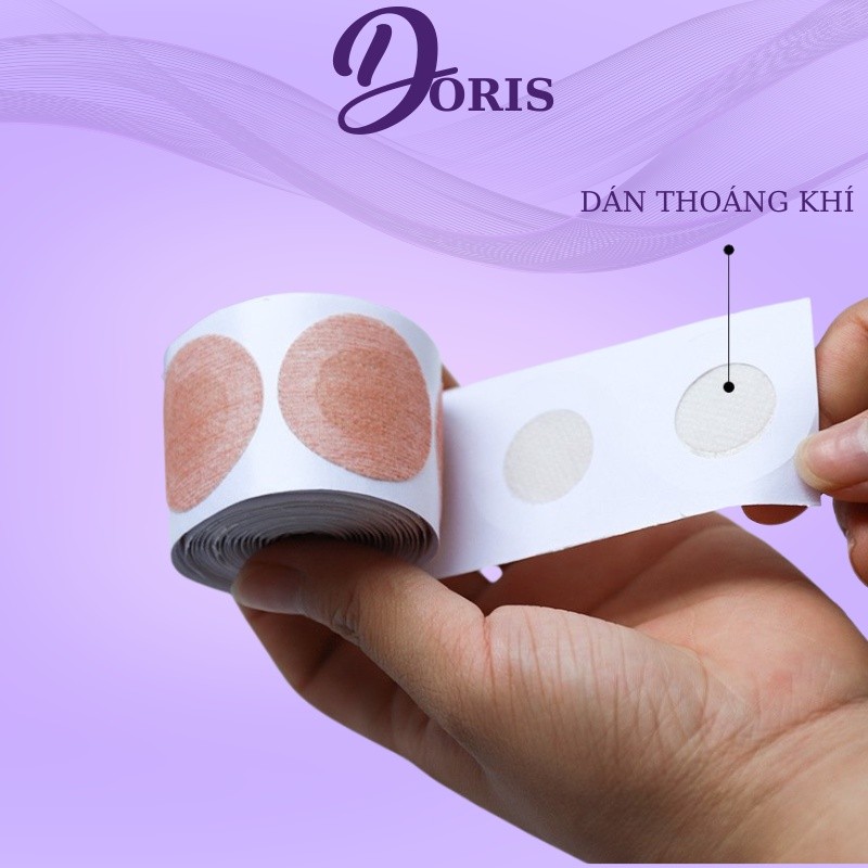 Cuộn Dán Ti Tàng Hình 100 Miếng Dán Bảo Vệ Ngực Cho Nam Giới DORIS 0321