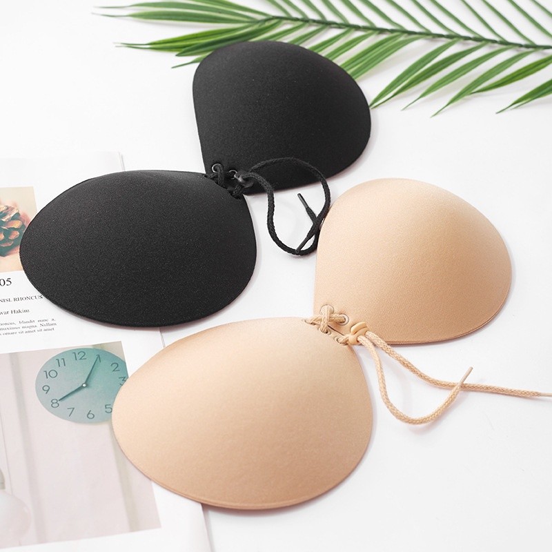 Áo Dán Ngực Bàn Tay Dây Rút Nâng Ngực Tạo Khe Kèm Dây Trong DORIS P38