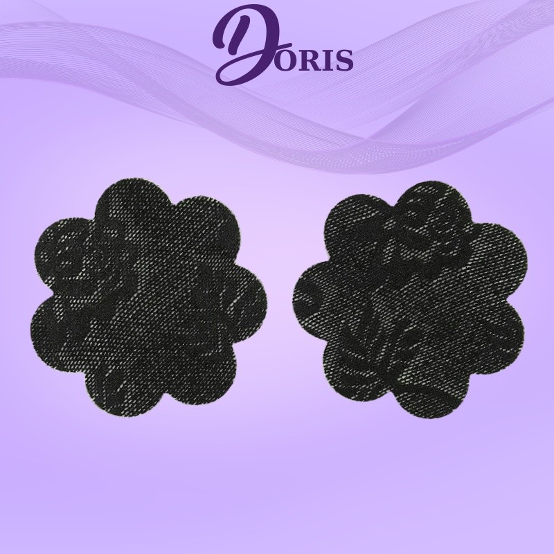 Miếng Dán Đầu Ti Chất Liệu Su Lụa Keo Bán Dính Tốt Gói 5 Cặp DORIS 2033