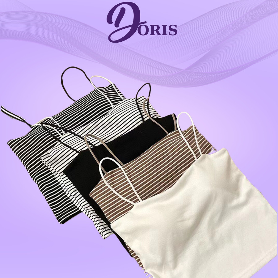 Áo Bra Cotton Co Giãn Thoáng Mát Có Kèm Mút DORIS 2866