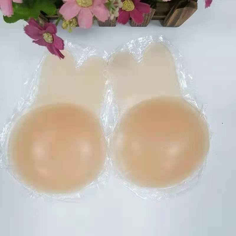 Miếng Dán Ti Silicon Tai Thỏ Tạo Khe Chống Xệ Tạo Quả Ngực Tròn DORIS 2010