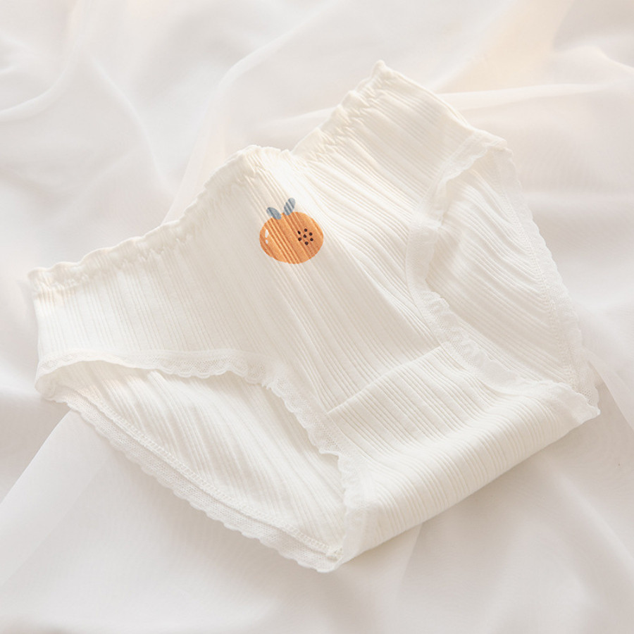 Quần Lót Nữ Cao Cấp, Quần Lót Cotton Họa Tiết Dễ Thương Co Dãn 4 Chiều DORIS Q05