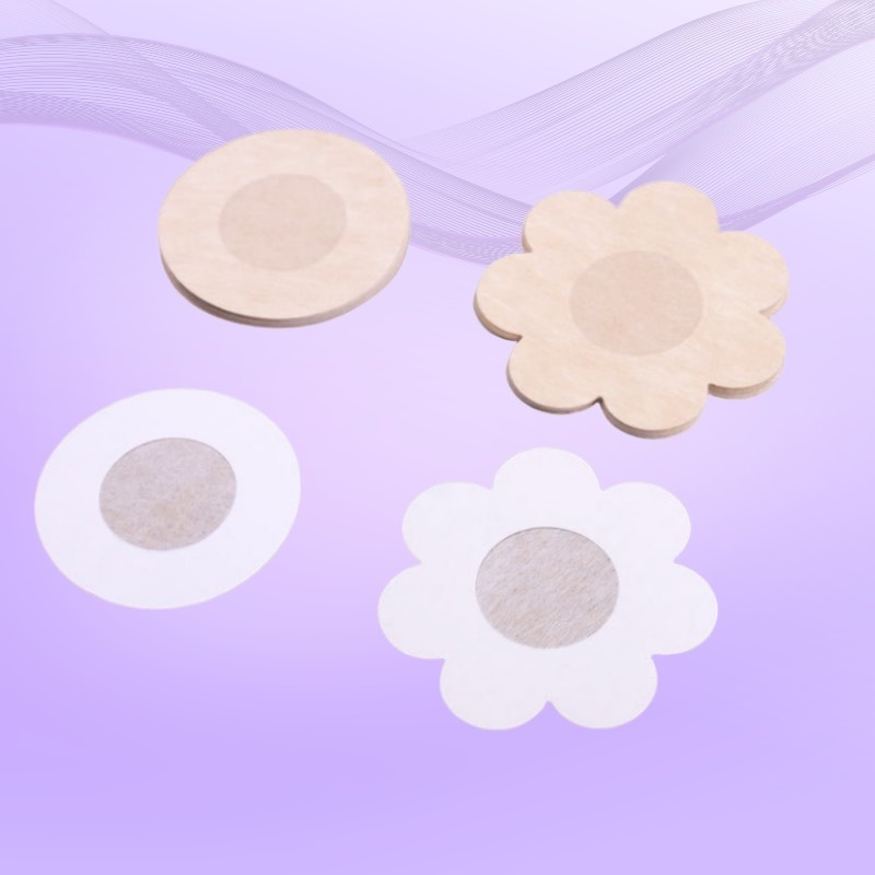 Miếng dán đầu ti loại giấy dùng một lần tiện lợi hộp 60 miếng DORIS - 307