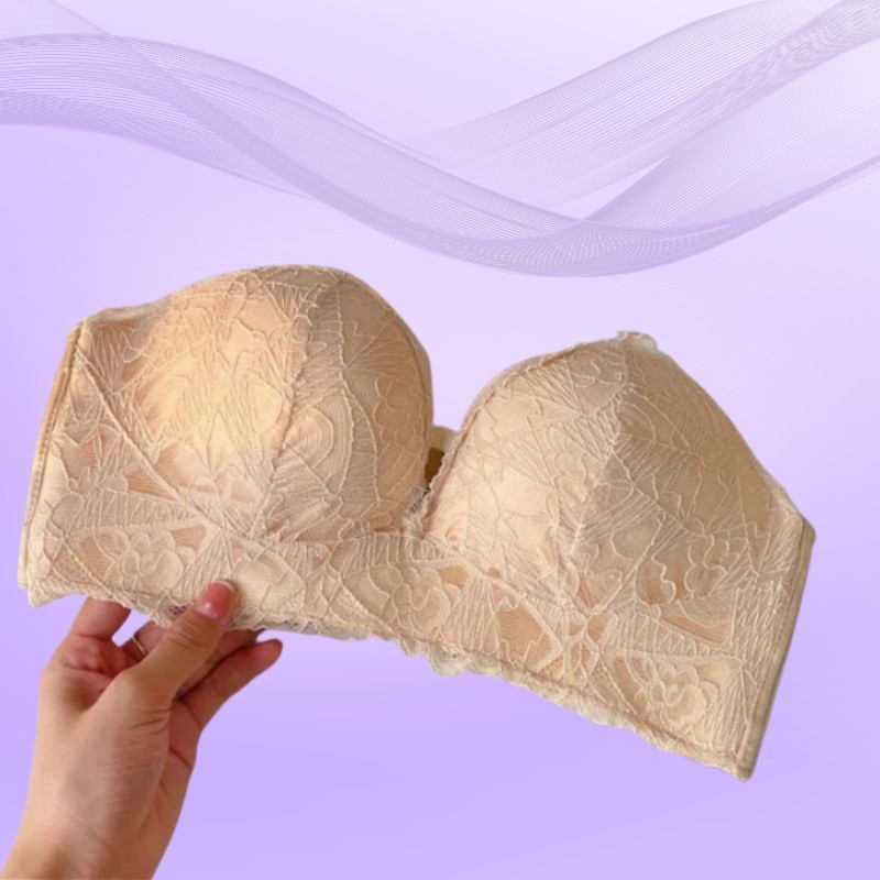 Áo Ngực Không Dây Nâng Ngực, Áo Ngực Không Gọng Chống Tuột Doris 555