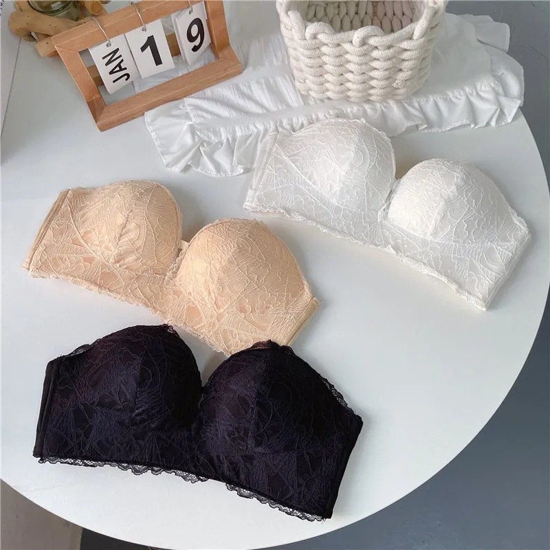 Áo Ngực Không Dây Nâng Ngực, Áo Ngực Không Gọng Chống Tuột Doris 555