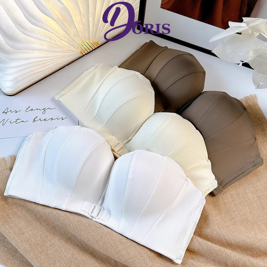 Áo Ngực Không Dây Chống Tụt Cài Trước Thiết Kế Hình Vỏ Sò DORIS 567