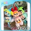 Móc khoá gấu bông Cry Baby- CHÍNH HÃNG