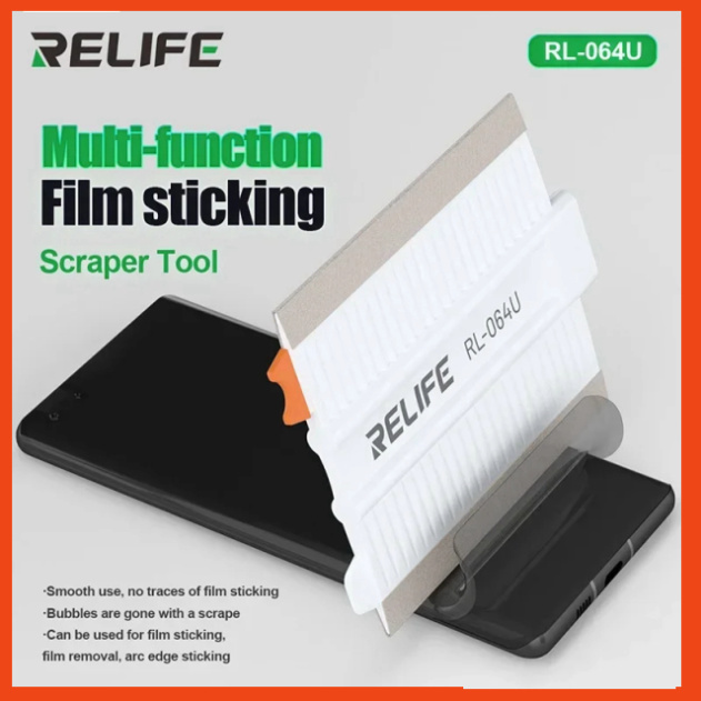 Miếng gạt dán màn hình RELIFE RL-064U dùng gạt phẳng miếng dán, cường lực để đẩy bọt khí