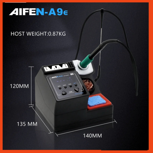 Máy hàn AIFEN A9E cầm tay, kèm 3 mũi hàn C210, tay cầm điều khiển 48W