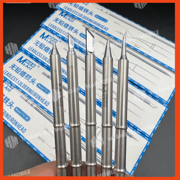 [DCSC] Mũi hàn T12 MaAnt (5 kiểu đầu)
