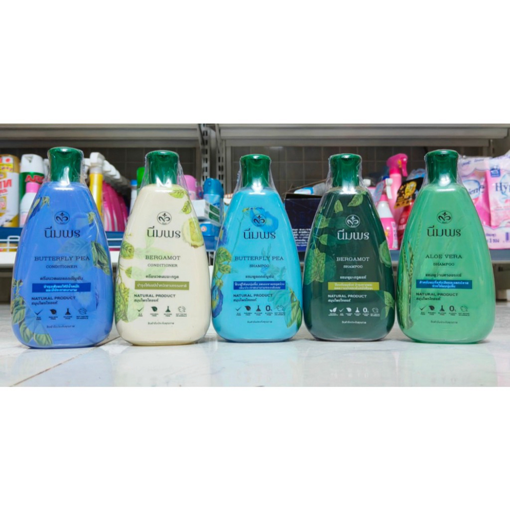 [Chính Hãng] Dầu Gội, Dầu Xả Nimporn Natural Product OTOP 400ml Thái - 1 Chai