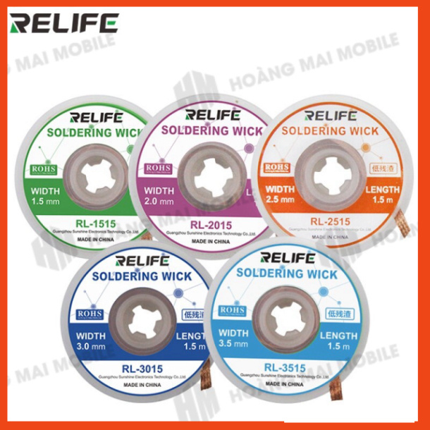 Dây đồng hút thiếc RELIFE RL-20B 1515/2015