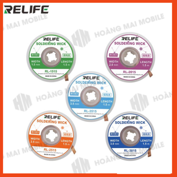 Dây đồng hút thiếc RELIFE RL-20B 1515/2015