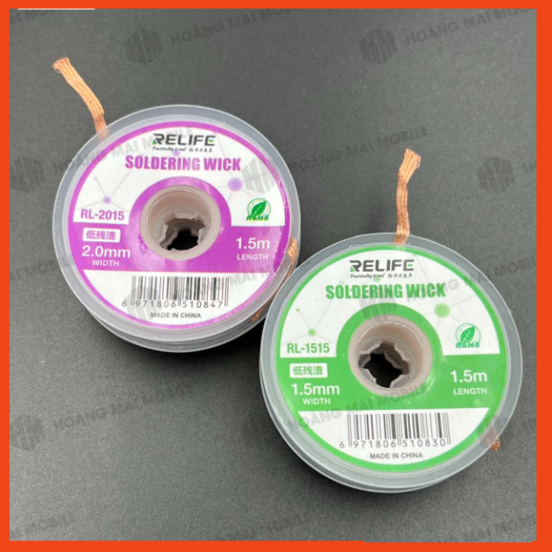 Dây đồng hút thiếc RELIFE RL-20B 1515/2015