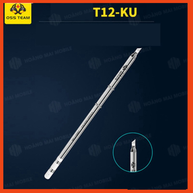 Mũi hàn T12 OSSTEAM vỏ vàng trắng