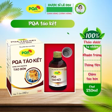 PQA Táo Kết dùng cho người bị táo bón giúp nhuận tràng, thông tiện hỗ trợ điều trị táo bón, táo bón lâu ngày