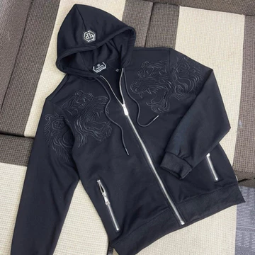 Áo Hoodie Nam Philipp In Hổ Họa Tiết In Monogram Mới Nhất - Áo Hoodie Phillip Dày Dặn Dáng Rộng Nam Nữ a