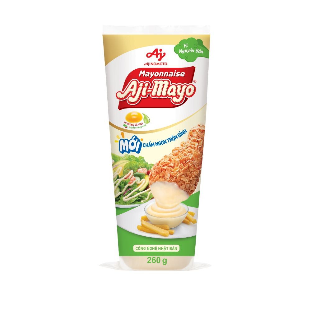 Ảnh Combo 2 Tuýp Xốt Mayonnaise Aji-mayo® Vị Nguyên Bản 260g/Tuýp 3