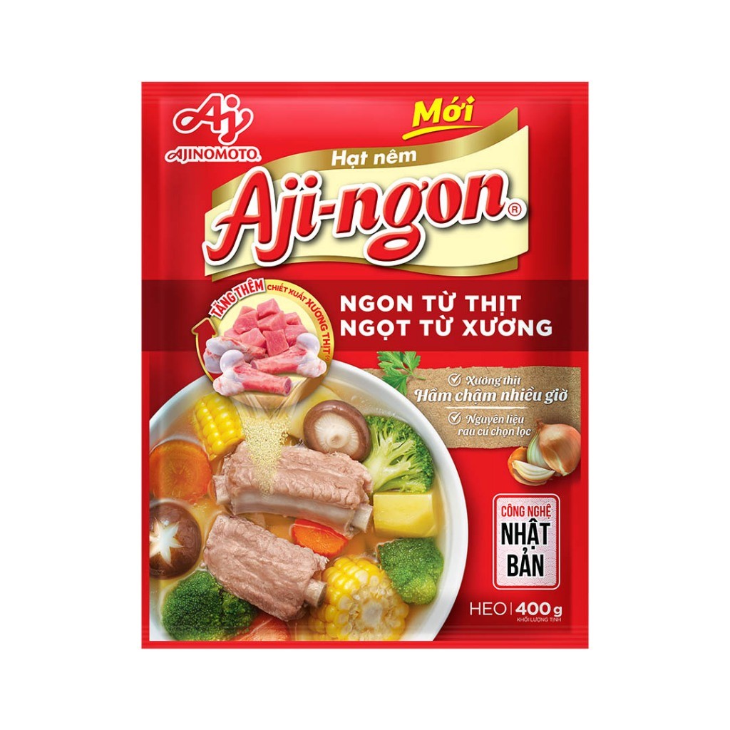 Ảnh Combo 3 Gói Hạt Nêm Aji-ngon® 400g/Gói 3