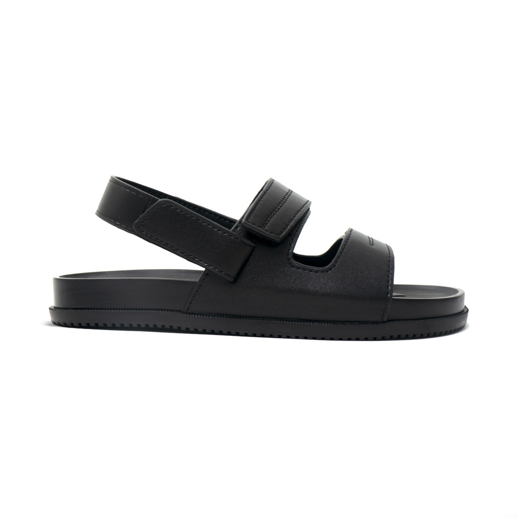 Ảnh Dép quai hậu nam G2 Kio kiểu Sandal nam, Giày xăng đan quai hậu đi học thời trang bằng da bò đế cứng cáp 1