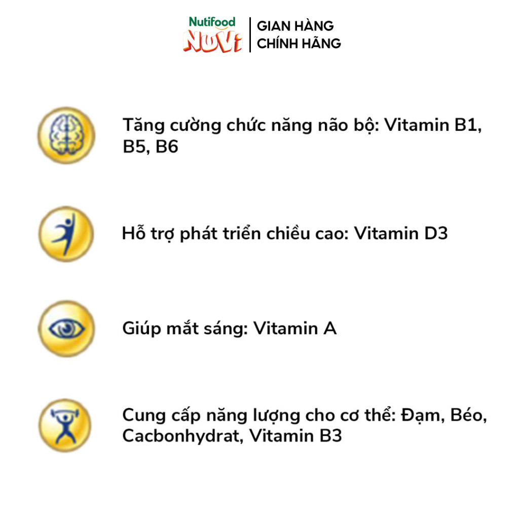 Thùng 48 Chai Sữa Uống Lên Men NuVi Có Đường/Dâu/Cam 100ml