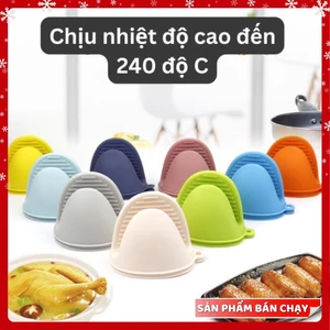 COMBO 3 Đôi Nhắc Nồi Silicon cao cấp Tránh Nóng, bỏng Tiện Lợi