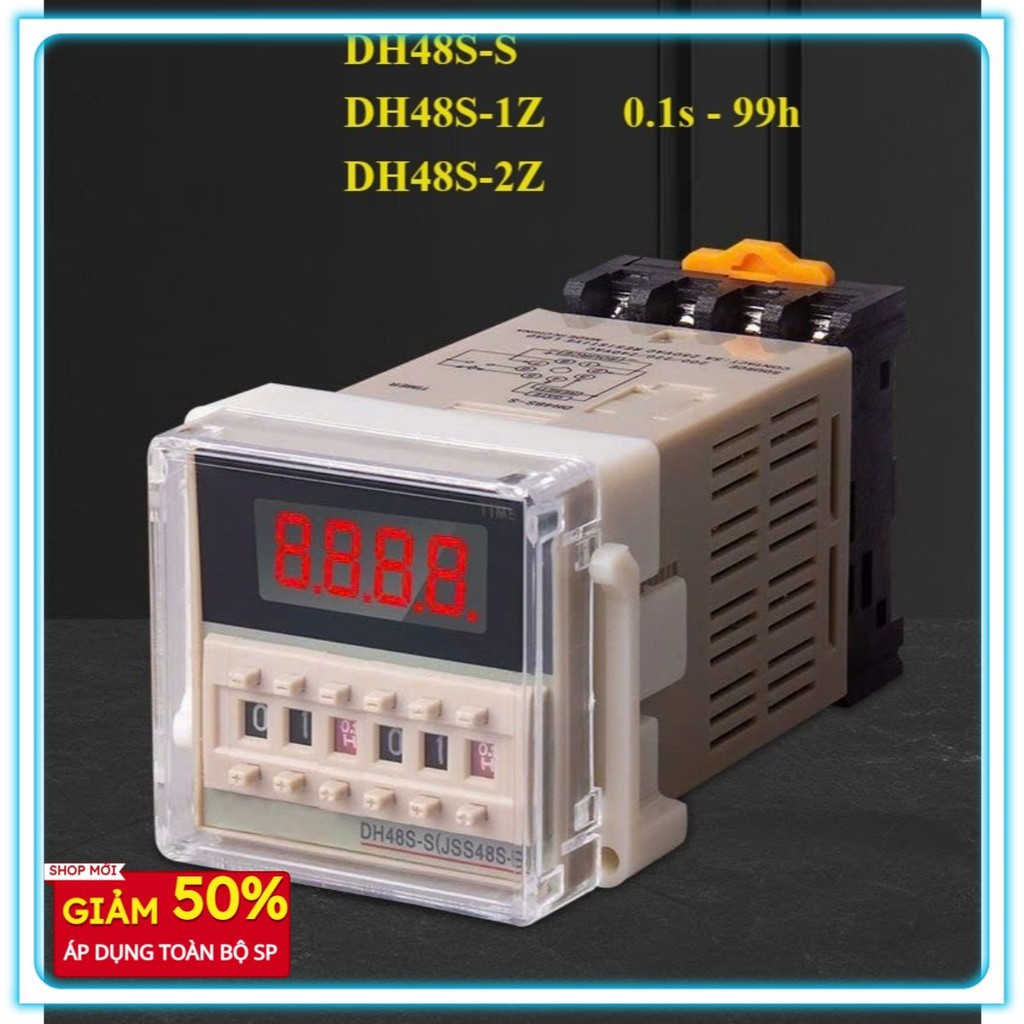 Timer DH48S Hẹn giờ luân phiên bật tắt thiết bị - hẹn giờ thời gian ...