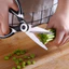Kéo Cắt Thức Ăn Nhà Bếp Lưỡi Inox H3 Mới Đen- Kéo Đa Năng Cắt Đồ Ăn Làm Bếp - Có Bao Lưỡi