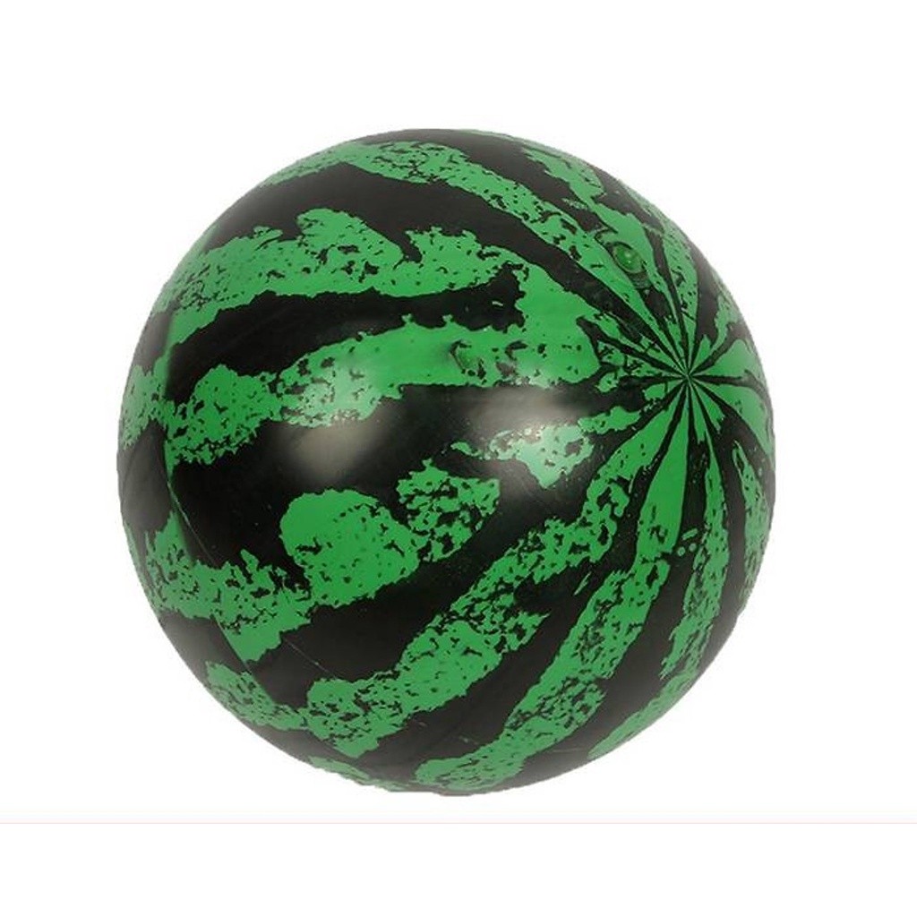 Quả Bóng Quả Banh Cao Su Bơm Hơi 22Cm Hình Dưa Hấu Ngộ Nghĩnh Chơi Bóng Ngoài Trời, Bơi Lội