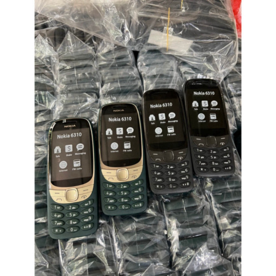 Điện thoại bàn phím Nokia 6310 mới 100% full box chuẩn 4G,điện thoại 4g bàn phím âm thanh to rõ ràng chất lượng tốt 2024