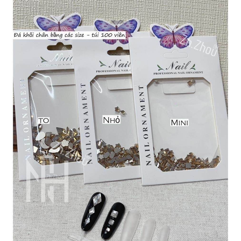 Set Đá khối chân băng vát cạnh mini , chân bằng mini mẫu mới 2025, đá chân bằng cao cấp