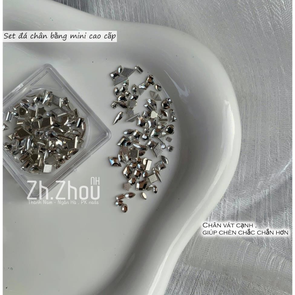 Set Đá khối chân băng vát cạnh mini , chân bằng mini mẫu mới 2025, đá chân bằng cao cấp