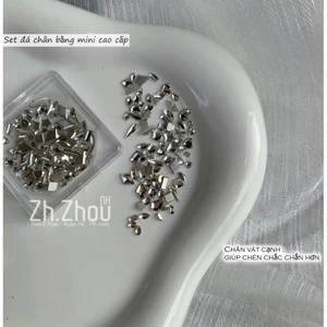 Set Đá khối chân băng vát cạnh mini , chân bằng mini mẫu mới 2025, đá chân bằng cao cấp