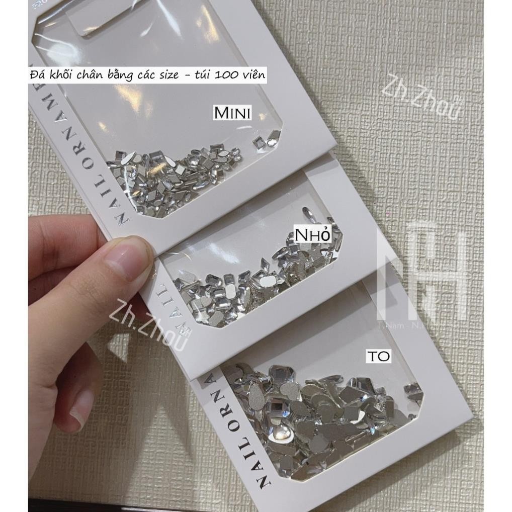 Set Đá khối chân băng vát cạnh mini , chân bằng mini mẫu mới 2025, đá chân bằng cao cấp
