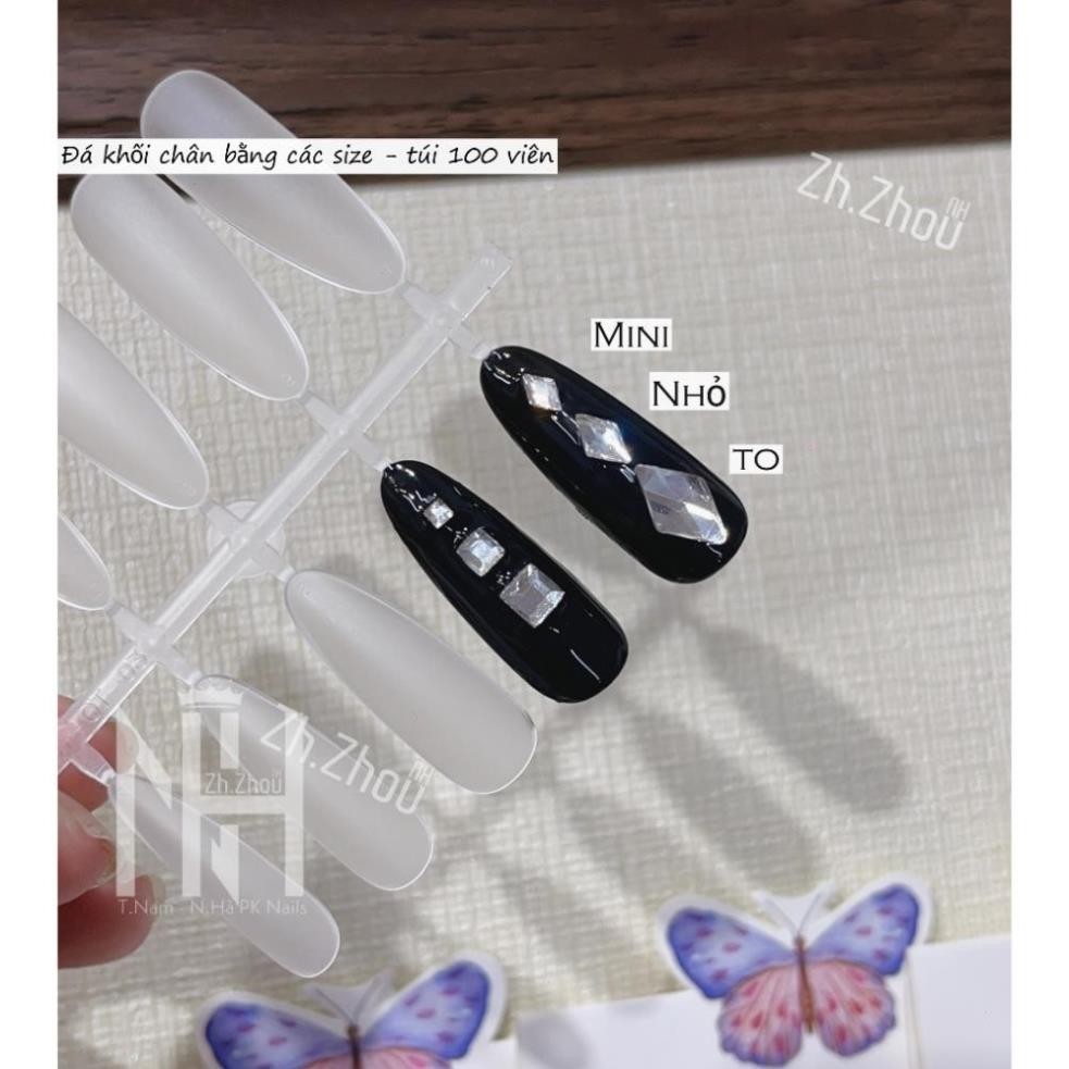 Set Đá khối chân băng vát cạnh mini , chân bằng mini mẫu mới 2025, đá chân bằng cao cấp