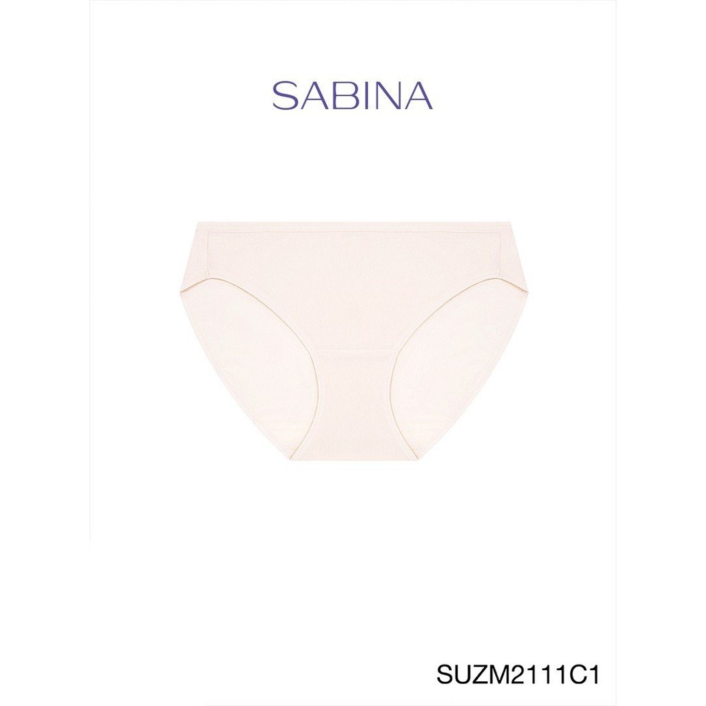 Mô tả Quần Lót Lưng Vừa Cạp Ngắn Màu Trơn Panty Zone By Sabina SUZM2111 - 1