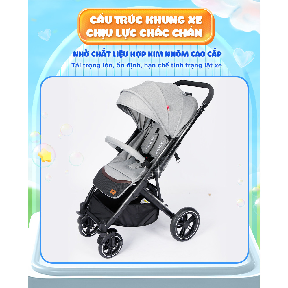 Mô tả Xe đẩy 2 chiều Chilux K3 - An toàn, Hiện đại, Tiện lợi - 3