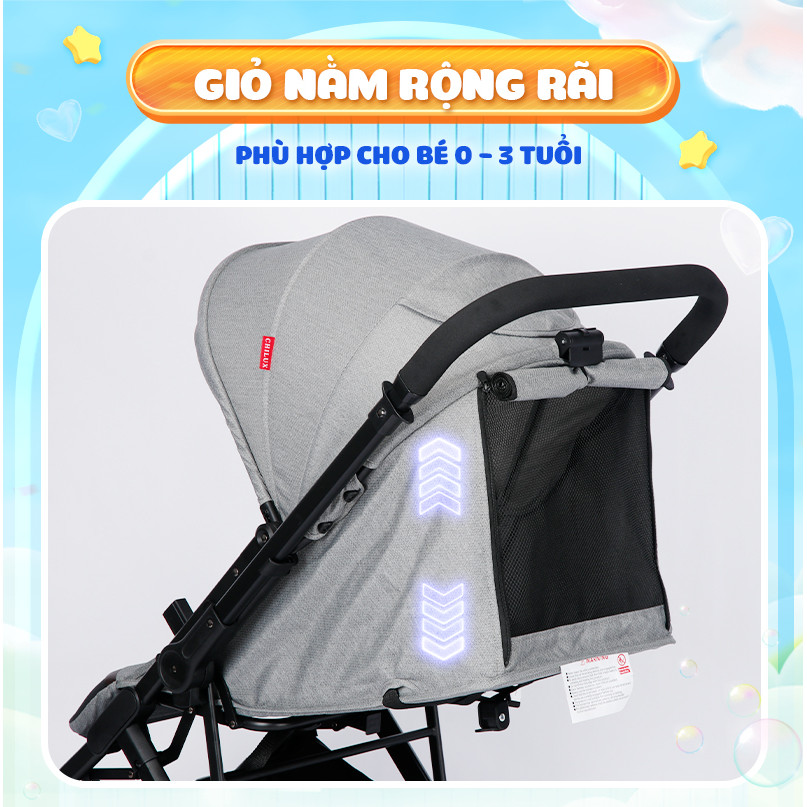 Mô tả Xe đẩy 2 chiều Chilux K3 - An toàn, Hiện đại, Tiện lợi - 5