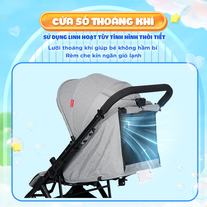 Mô tả Xe đẩy 2 chiều Chilux K3 - An toàn, Hiện đại, Tiện lợi - 11