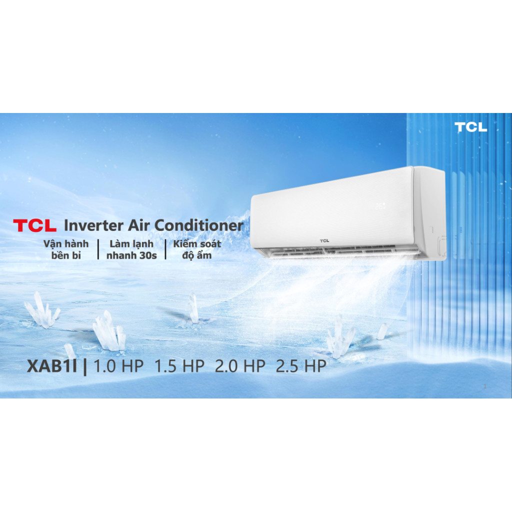 Mô tả Máy lạnh TCL Inverter 2.0 HP TAC-18CSD/XAB1I - 1